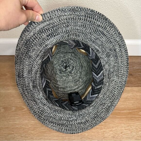 Volcom Downtown Heathered Gray Black Fedora - Picture 7 of 10